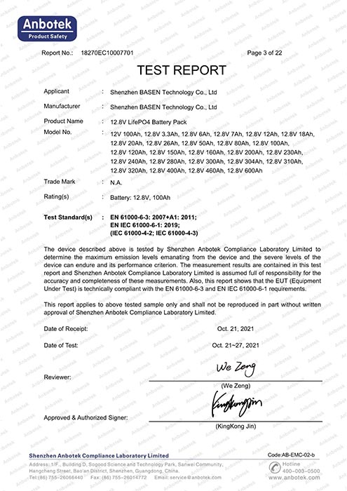 IEC 61000-12V